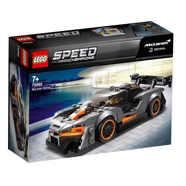 Lego Speed Champions Super Car McLaren Senna 7 Ani+ 219 Piese 75892